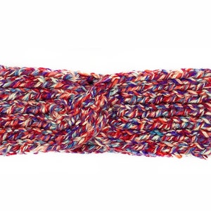 Baby Twist Ear Warmer - Dark Rainbow