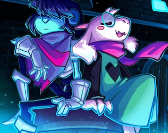 My Castle Town Deltarune Print