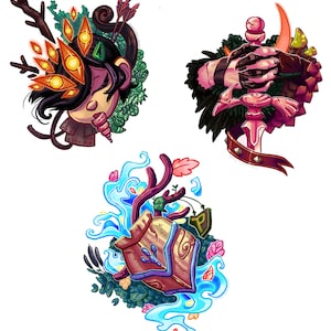 Amphibia Calamity Trio Sasha Anne Marcy Acrylic Keychains