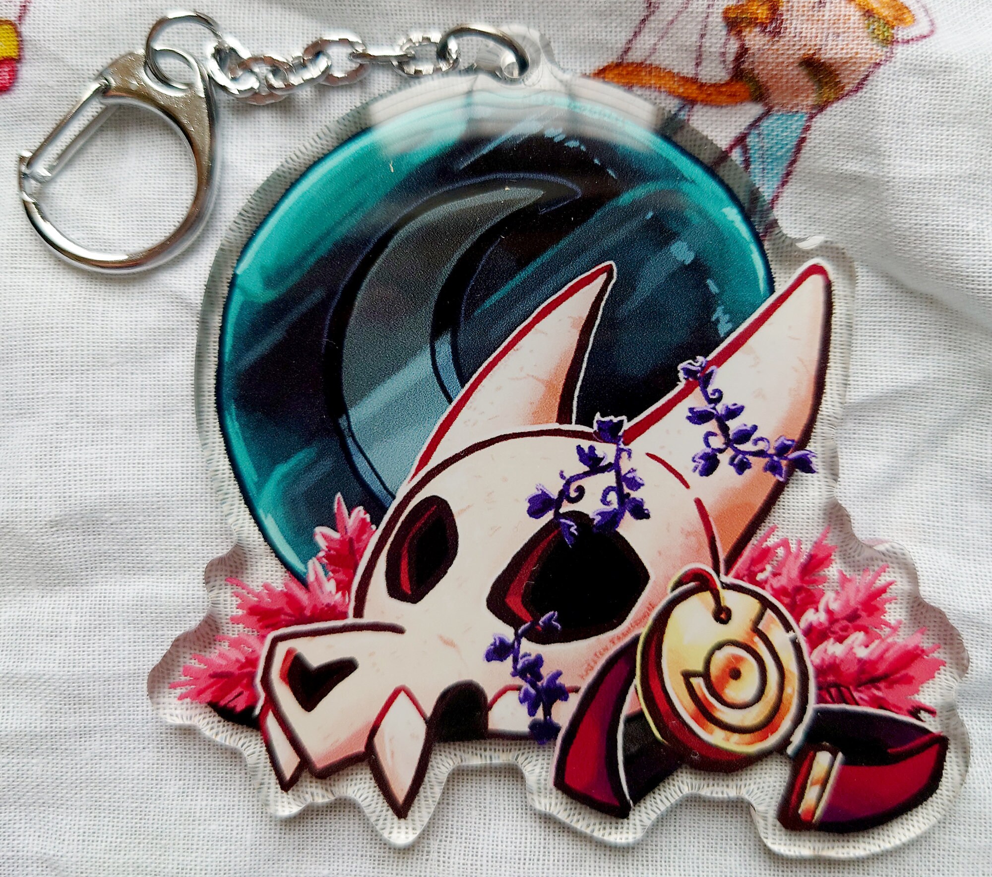 The Owl House Possessed Hunter Two Sided Acrylic Keychain 