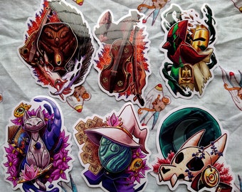 4 inch Owl House Palisman Stickers