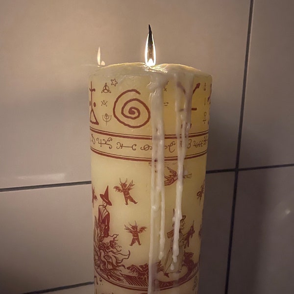 Black Flame Candle Inspired By Hocus Pocus