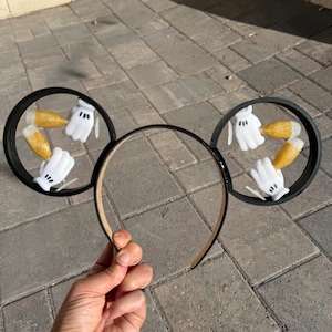 Champagne themed Drinking Around The World Mickey Ears