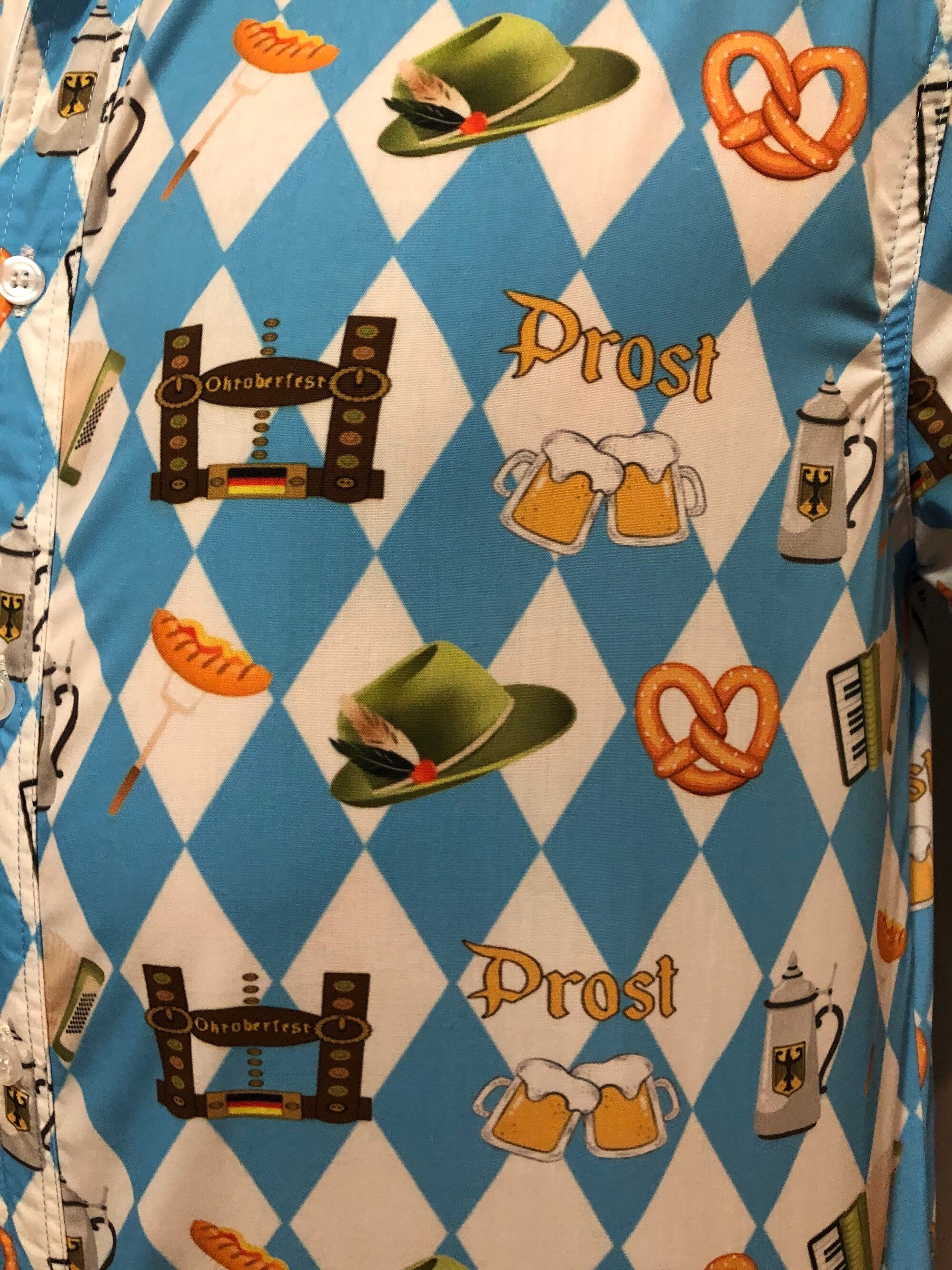 Oktoberfest Inspired Hawaiian Shirt