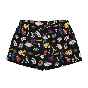 Vegas themed Women’s pajama shorts