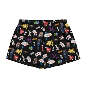 Vegas themed Women’s pajama shorts