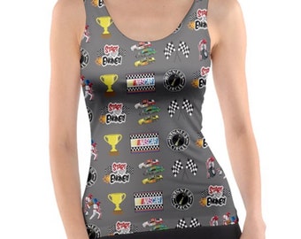 Racing inspired Nascar Women's Tank Top