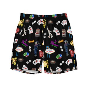 Las Vegas Themed Men&#39;s swim trunks