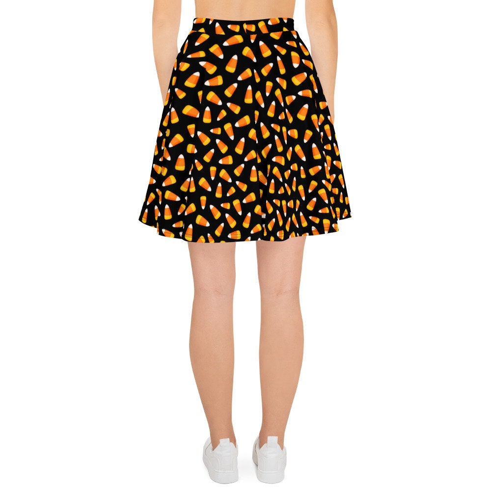 Candy Corn Skater Skirt - Etsy