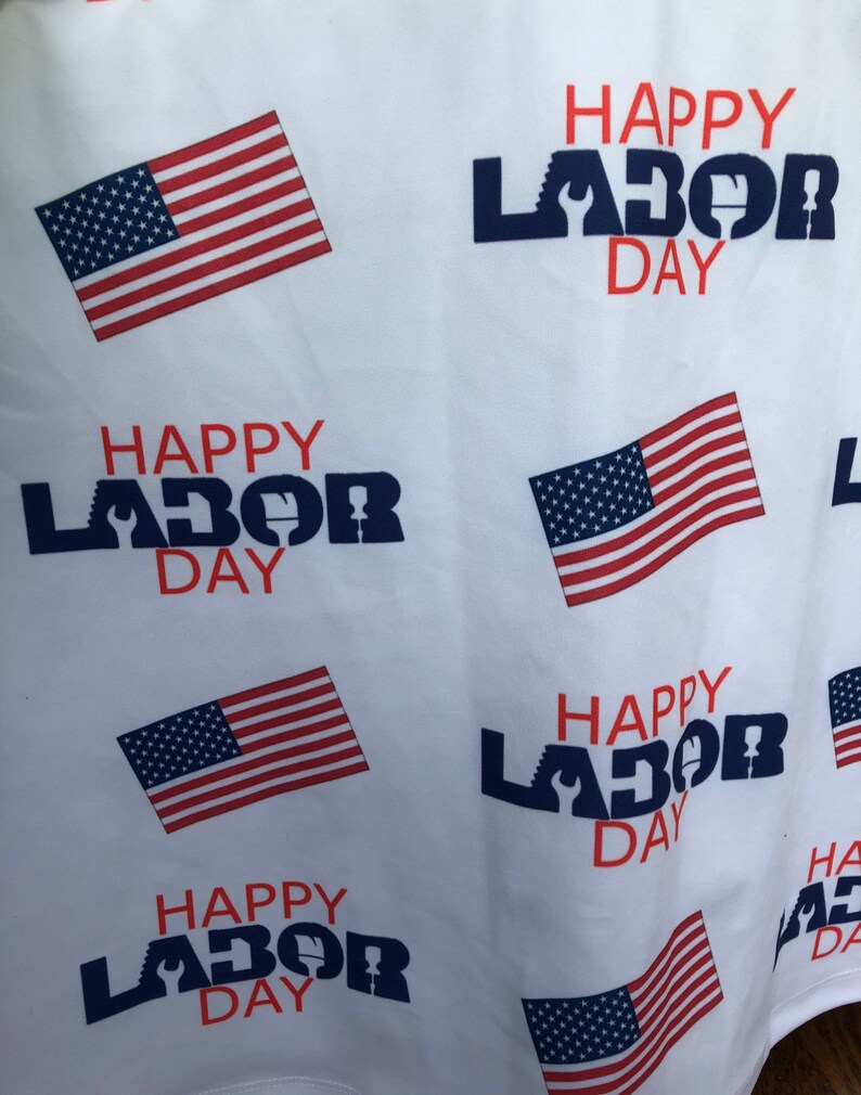 Labor Day Print Dress