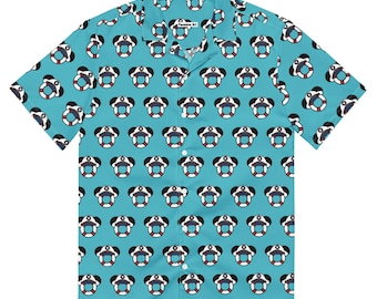 Captain Mickey Cruise inspiriertes Unisex Button-Shirt