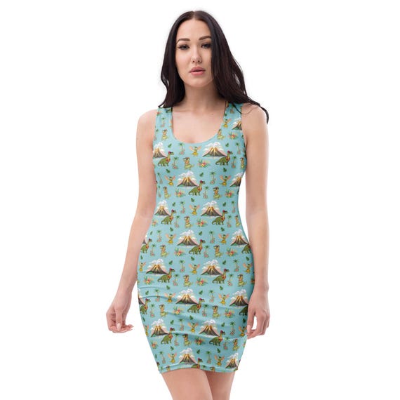 tropical bodycon dress Santa Surf Mele Kalikimaka Personalized Short Sleeve Bodycon Dress Aloha  Tropical Christmas Vibes main image 1