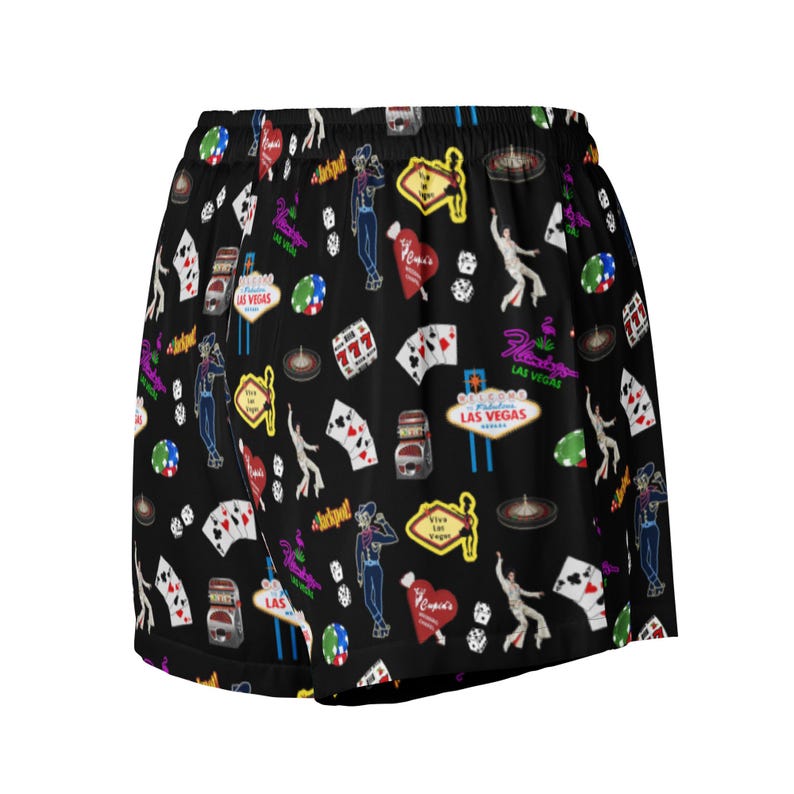 Vegas themed Women’s pajama shorts