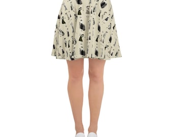 Vintage Golf Girl themed Skater Skirt