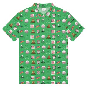 Golf Caddy Shack themed Men’s slim fit polo