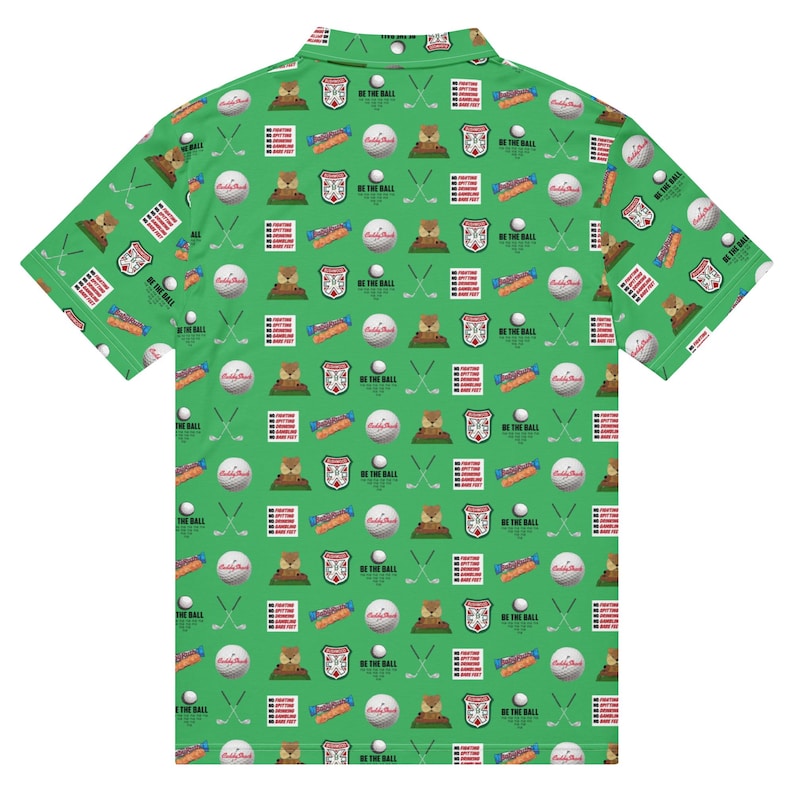 Golf Caddy Shack themed Men’s slim fit polo