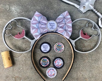 Drinking Around The World Wine Mickey Ears