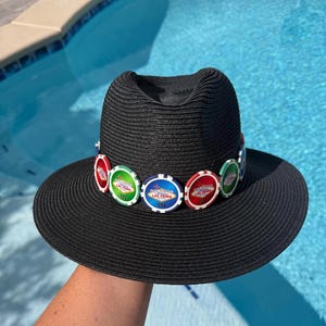 Las Vegas Themed Poker Sun Hat