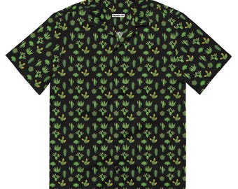 Cactus Unisex button shirt