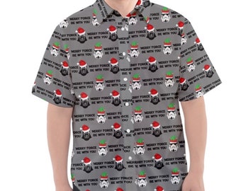 darth vader button up