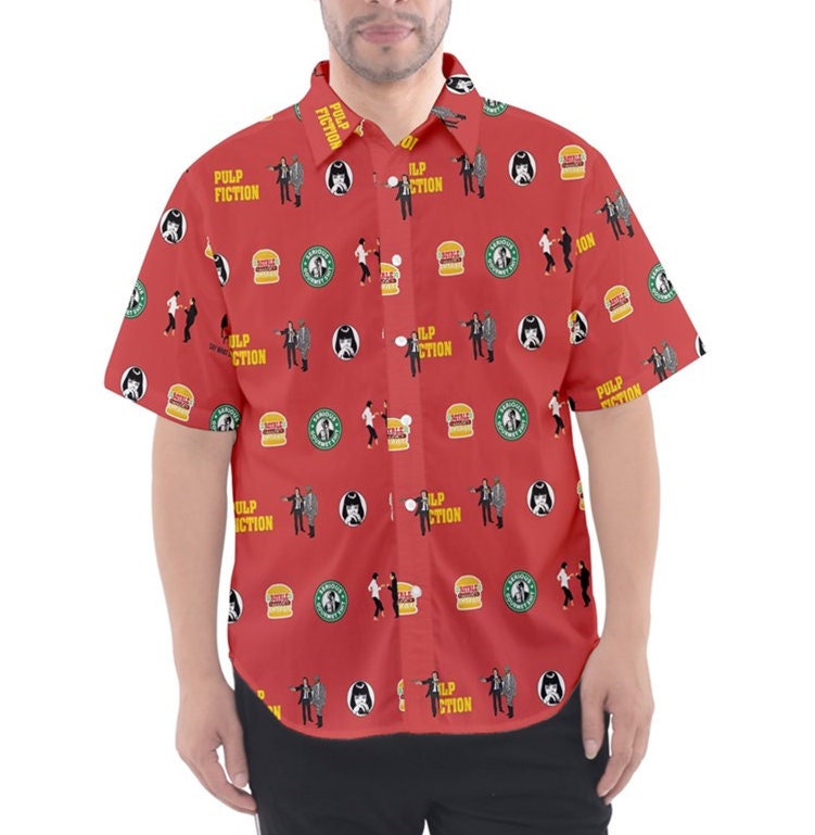 pulp fiction button up shirt