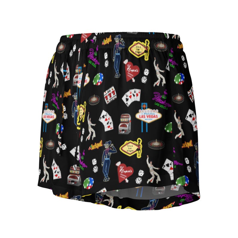 Vegas themed Women’s pajama shorts