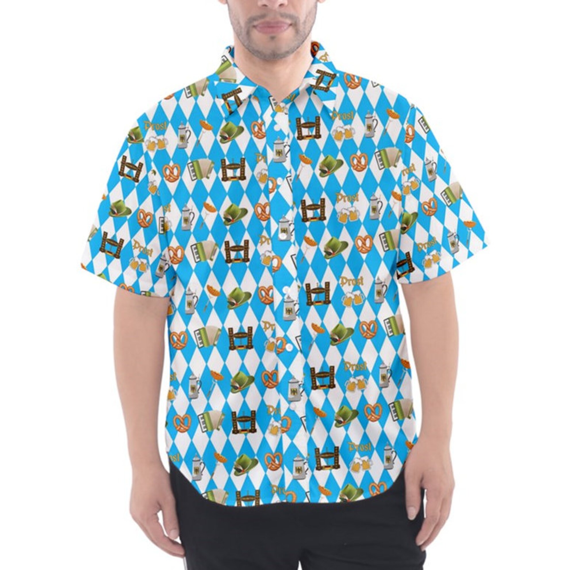 Oktoberfest Inspired Hawaiian Shirt