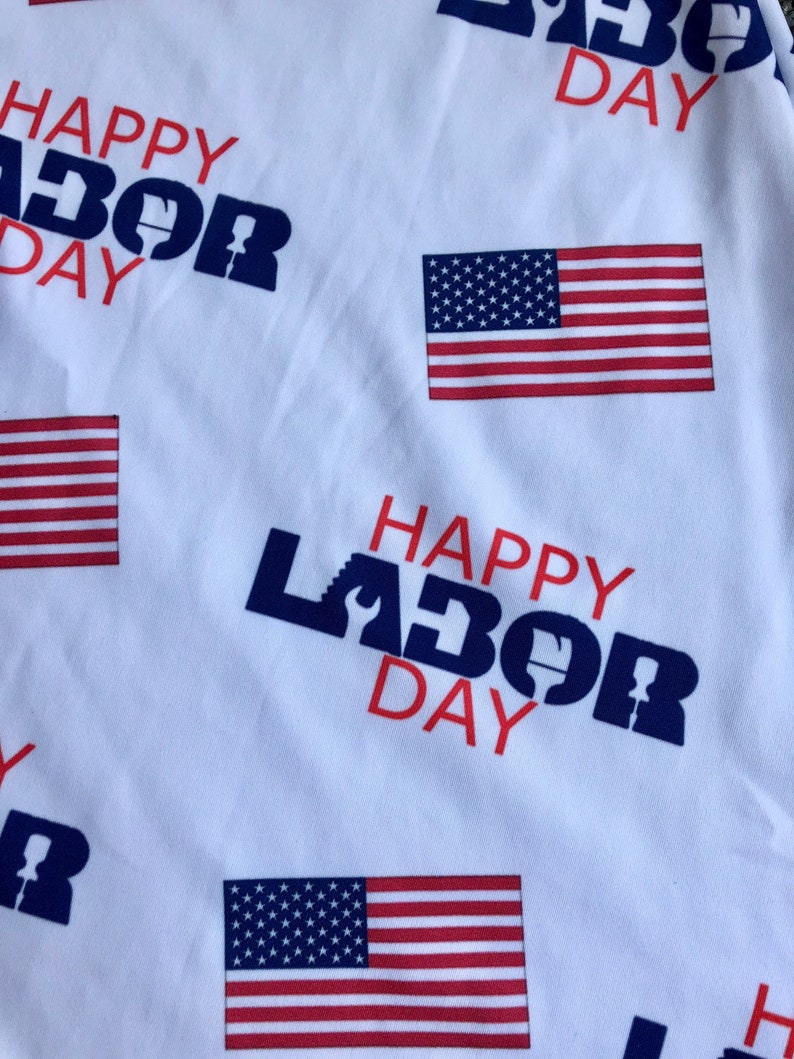 Labor Day Print Dress