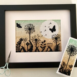 Moonlight Wishes - Cornwall - Bookmark Art Cross Stitch Kit - Etsy