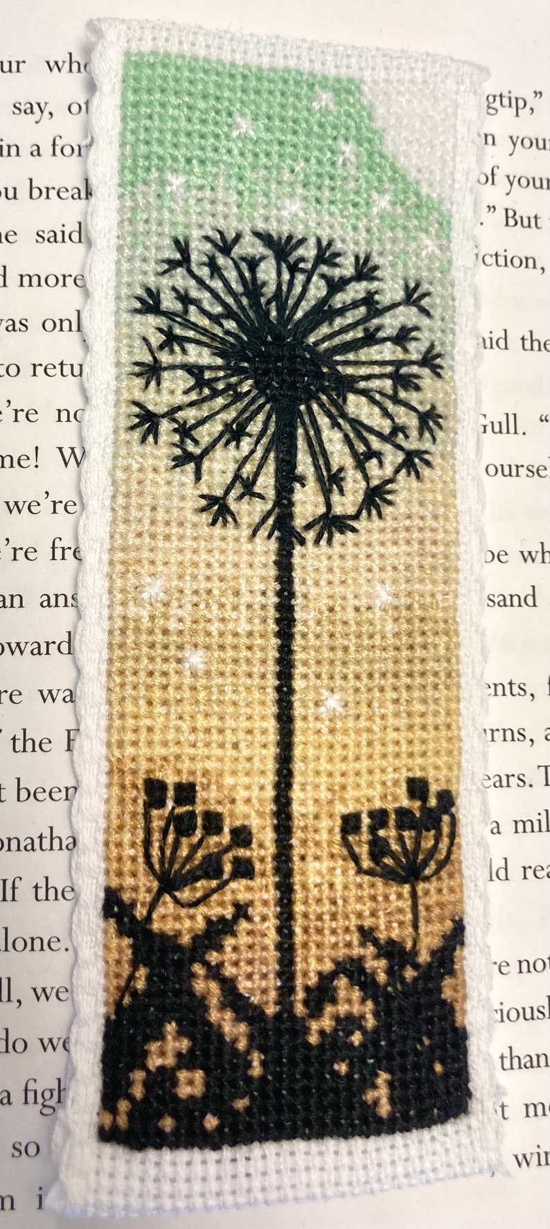 Moonlight Wishes - Cornwall - Bookmark Art Cross Stitch Kit - Etsy