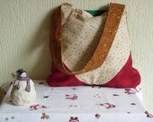 Chirstmas shopper, winter gift, giftbag