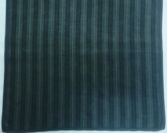 Vintage Ungaro Paris Handkerchief Stripes Pattern Pocket Square 17.5" X 17.5"