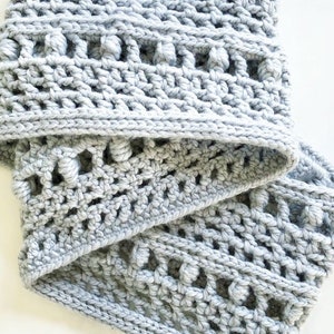 Traveler Scarf Crochet Pattern, pdf, pattern only, scarf, infinity scarf, easy scarf, loop scarf image 4