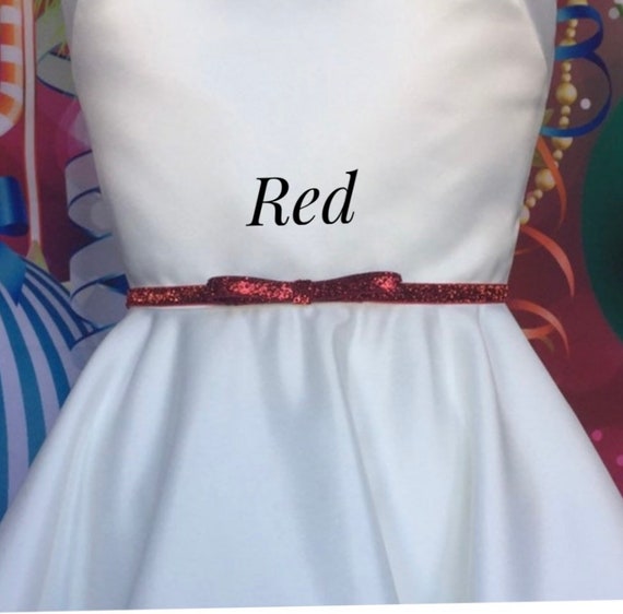 red skinny belt for dress Slender Waistband Skinny Belt for Woman Thin Leather Waist Belt Strap for  Dress Decor(red) : Amazon.ca: Clothing, Shoes & Accessories
