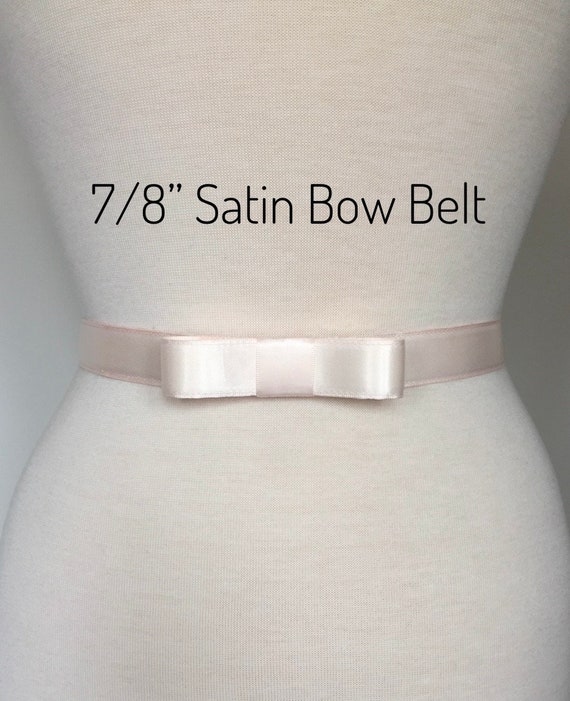 Pink Satin Bow Belt, 7/8 Custom Special Occasion Belt,wedding Dress Belt,formal Occasion Bow Belt,after Five, 61 Colors, SIDESHOW ROSE - Etsy Pink Satin Bow Belt, 7/8 Custom Special Occasion Belt,wedding Dress Belt,formal Occasion Bow Belt,after Five, 61 Colors, SIDESHOW ROSE - Etsy