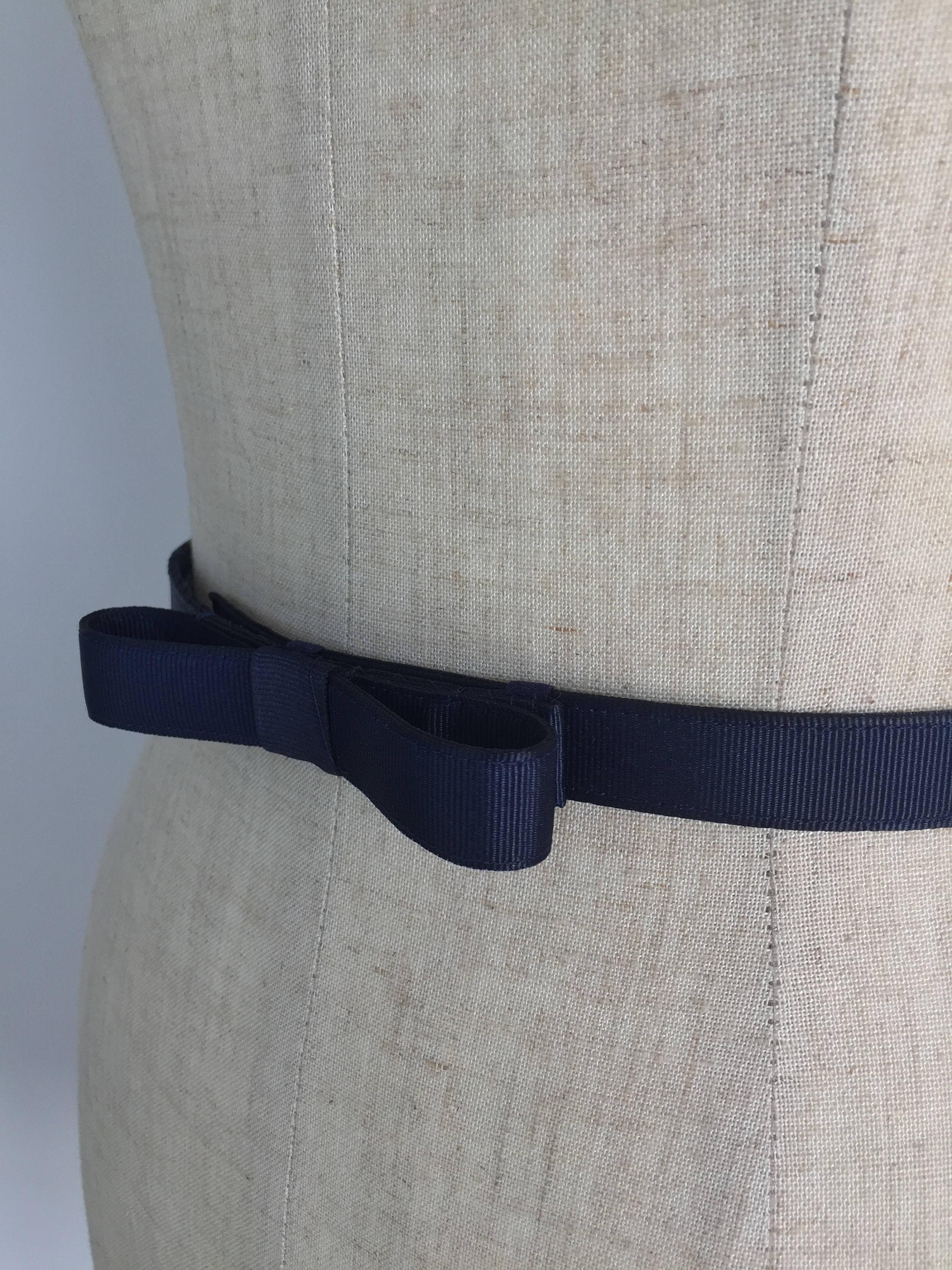 Navy Bow BeltLadies Special Occasion BeltWedding Dress Etsy