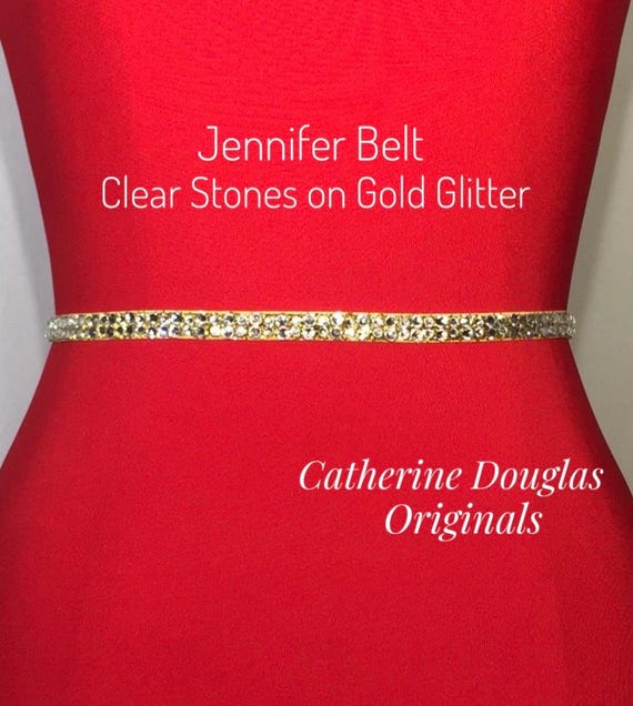 Rhinestone Belt,3/8" Gold Rhinestone Stretch Glitter Belt,Special Occasion, Bride,Bridesmaid,MOB belt,Custom Made,Gala, Pageant,Ballroom. Rhinestone Belt,3/8" Gold Rhinestone Stretch Glitter Belt,Special Occasion, Bride,Bridesmaid,MOB belt,Custom Made,Gala, Pageant,Ballroom.