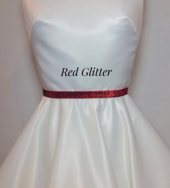 Red Holiday Party Belt,5/8"Bridal Accessory Stretch Belt,Thin Dress Belt Wedding,Skinny Elastic belt, Bridesmaid Belt,Glitter Elastic Belt. Red Holiday Party Belt,5/8"Bridal Accessory Stretch Belt,Thin Dress Belt Wedding,Skinny Elastic belt, Bridesmaid Belt,Glitter Elastic Belt.