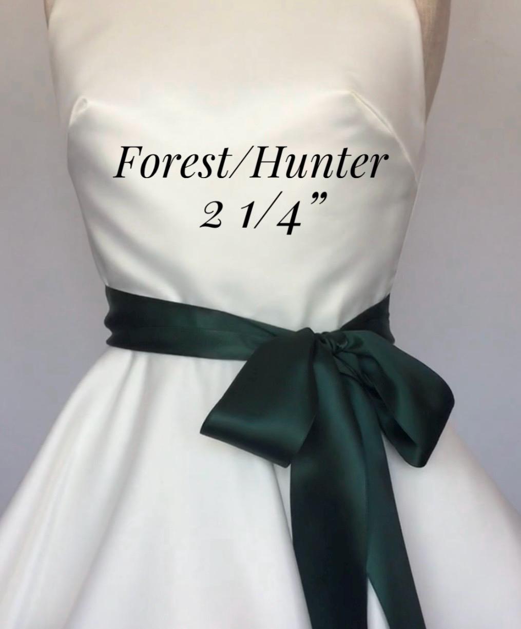 Emerald Green Sash - Etsy