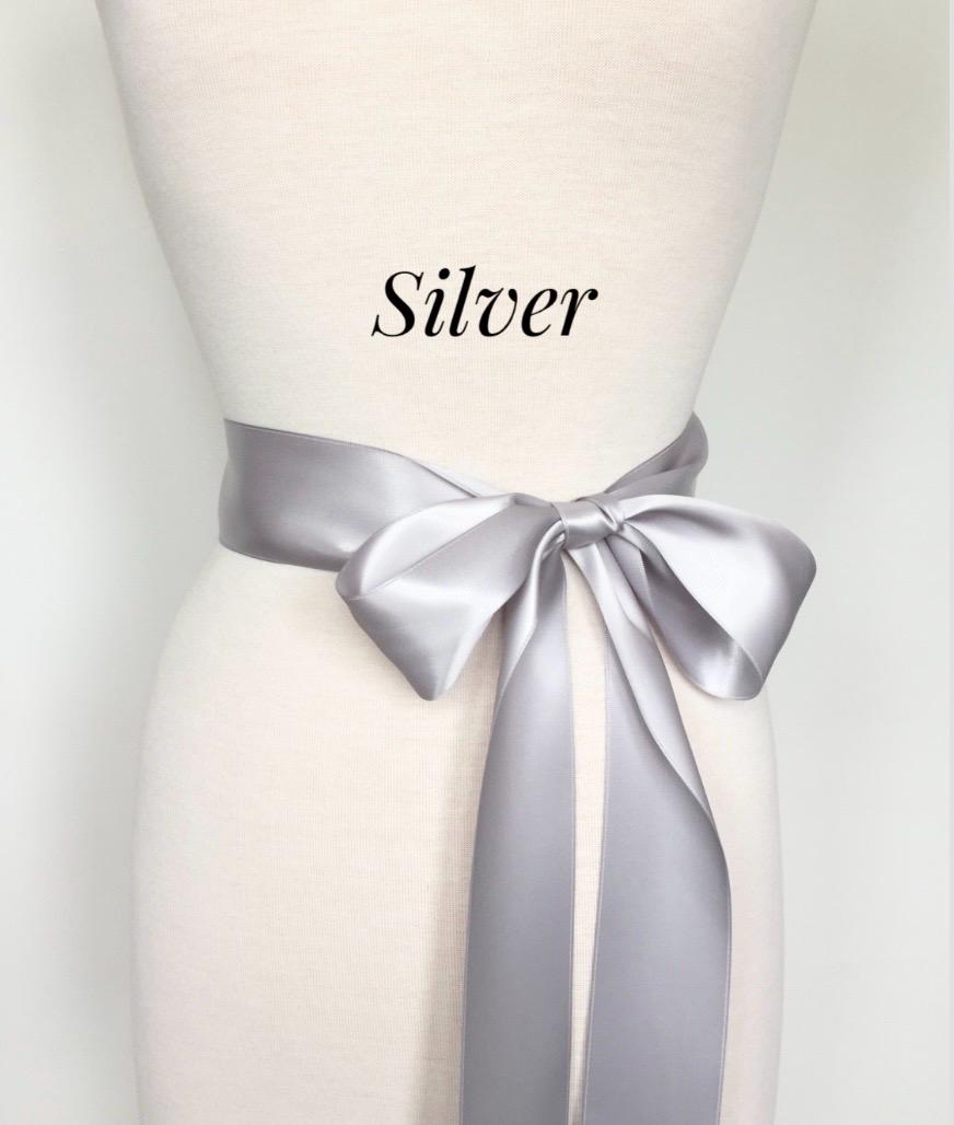 grey sash for dress Charcoal Gray Ruching One Shoulder Bridesmaid Dress with Sash TBQP279