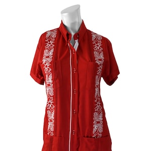Vestidos tipo guayabera para damas shop