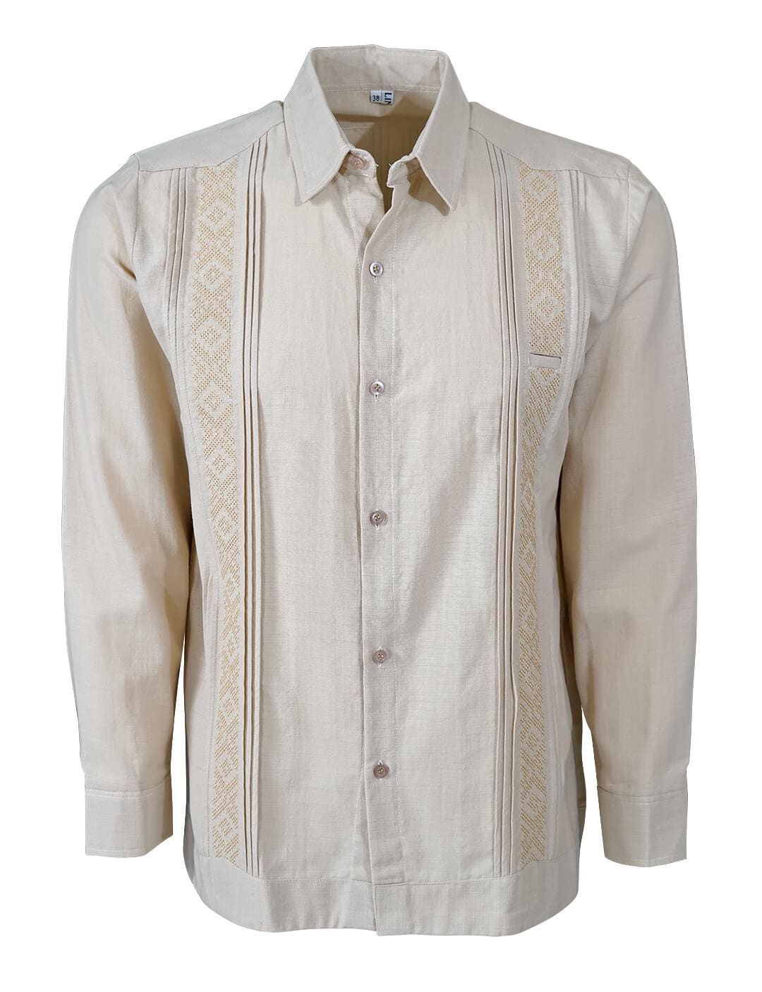 Camisa Guayabera Mediana para Hombre de Clothing 100