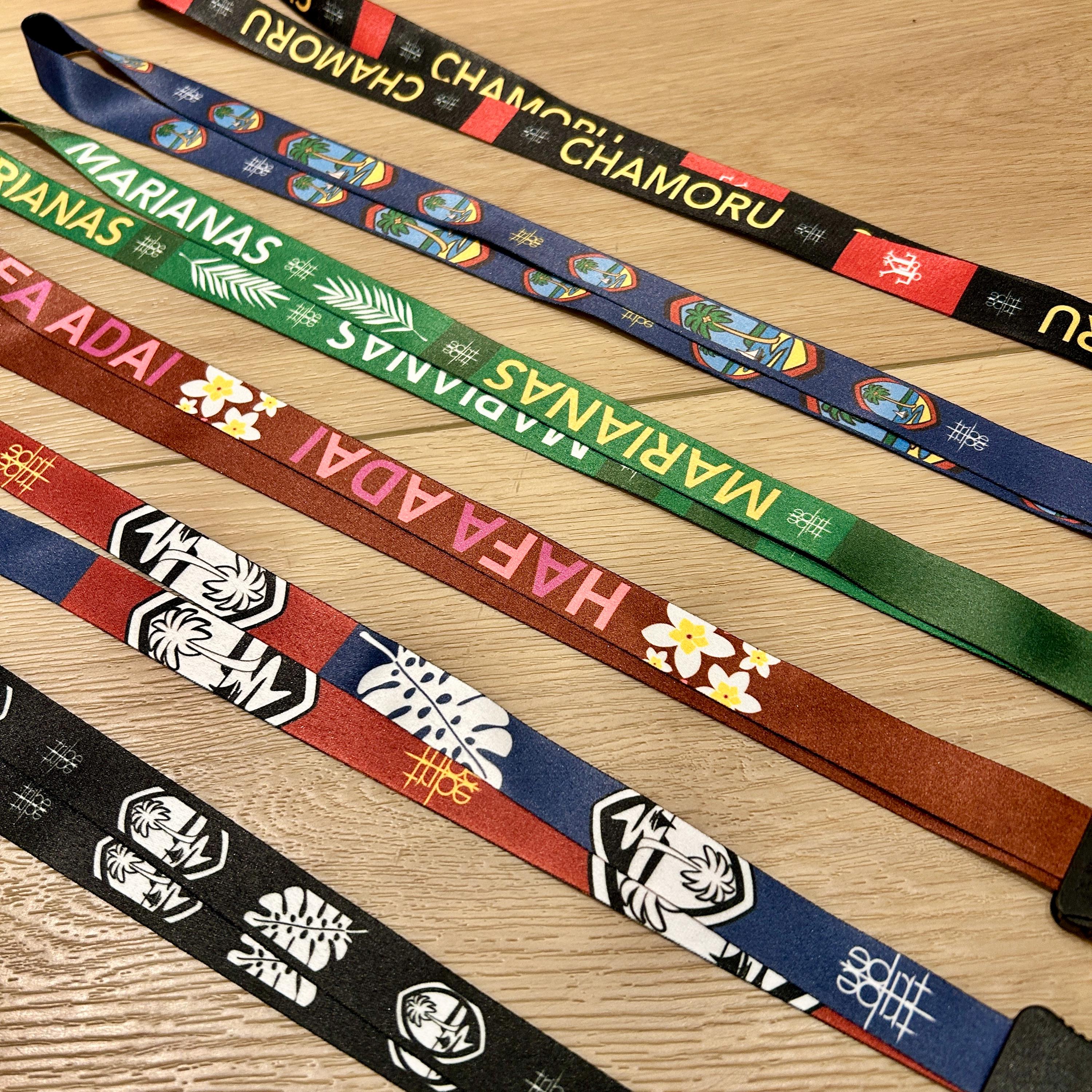 6 Pcs Set - Guam Seals, Hafa Adai, Chamoru, and Marianas Lanyards - Etsy