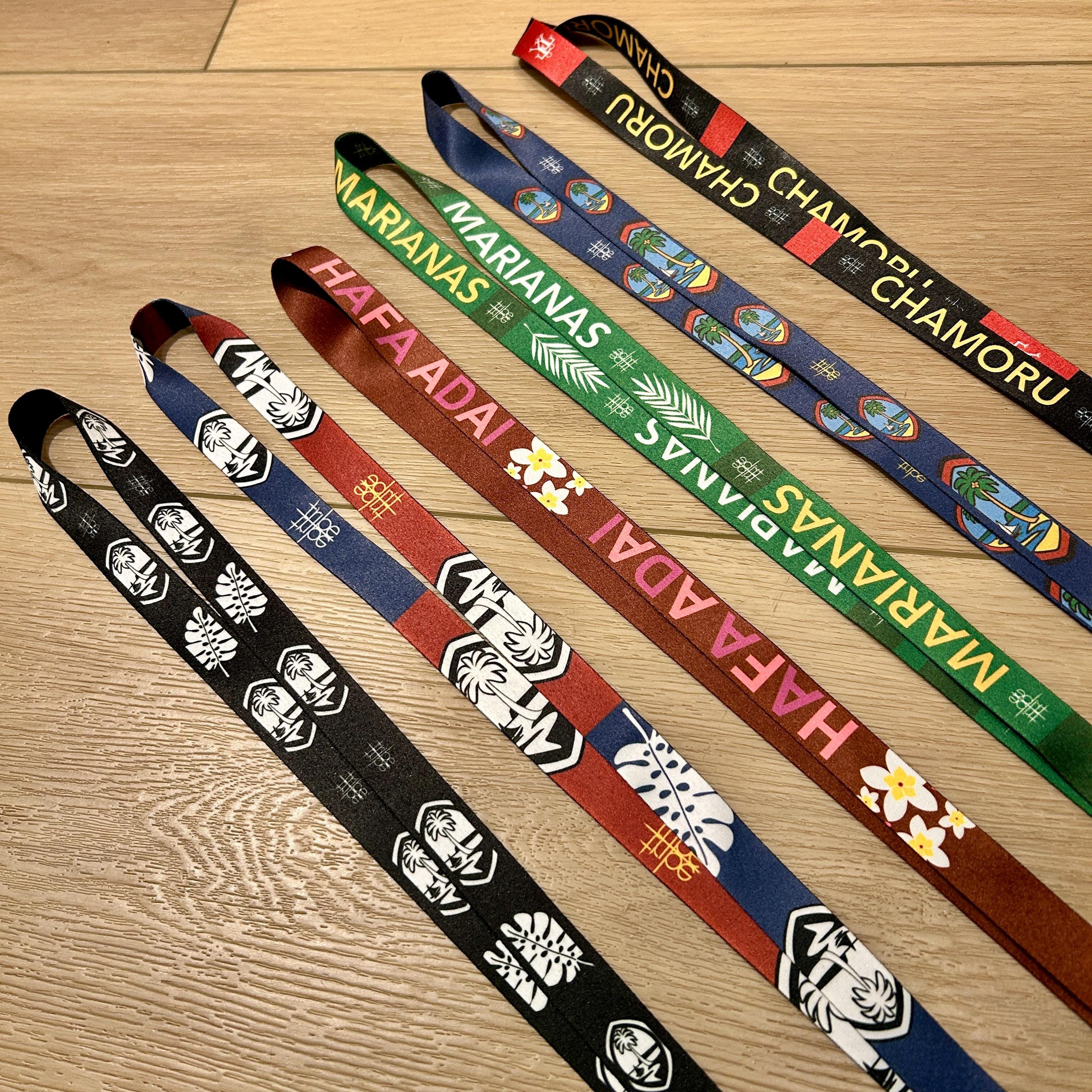 6 Pcs Set - Guam Seals, Hafa Adai, Chamoru, and Marianas Lanyards - Etsy