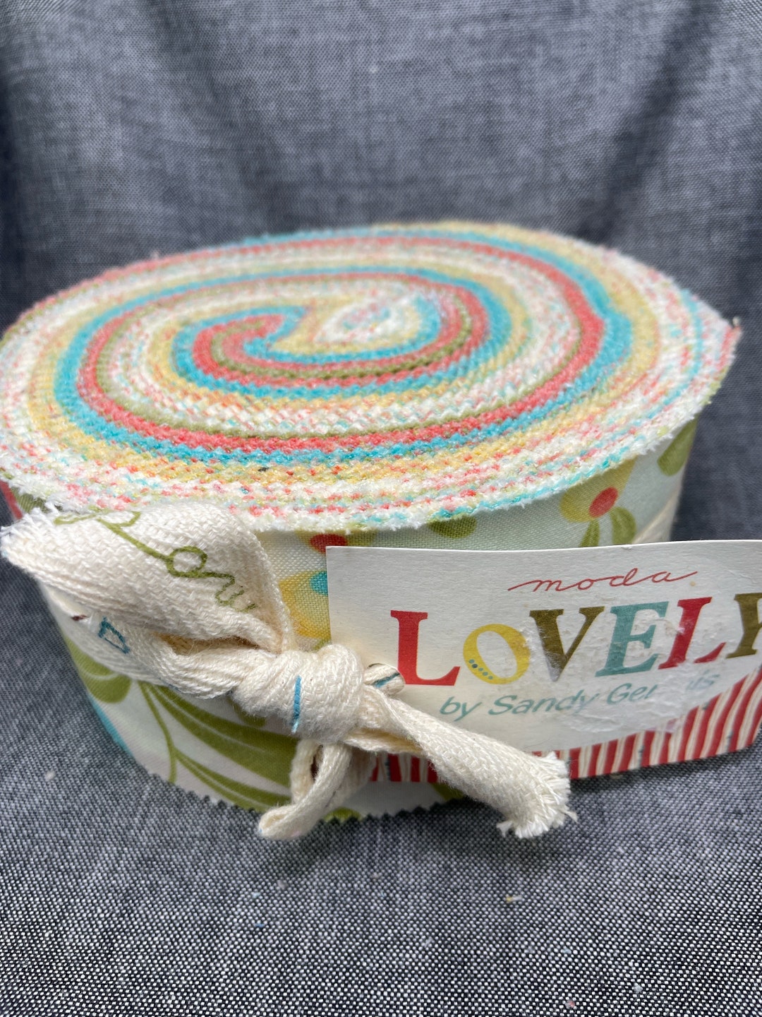 Lovely Jelly Roll by Sandy Gervais for Moda Fabrics - OOP - Etsy