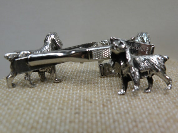 Irish Setter Dog Design Cufflinks Tie Clip Set Unique Jewellery Dad Xmas Gift 