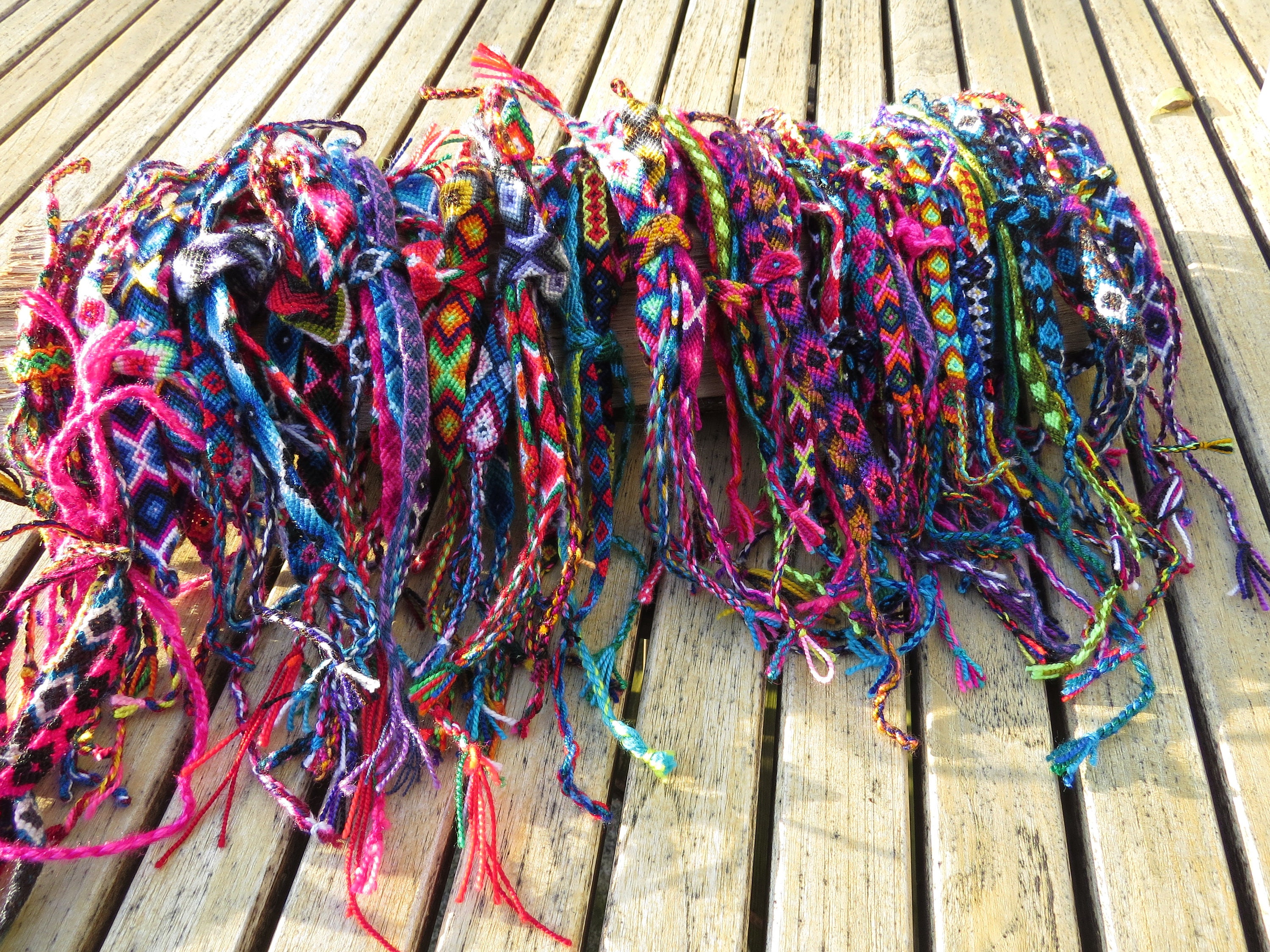 Bundle 13 Peruvian Wool Friendship Bracelet Quantity:6 - Etsy
