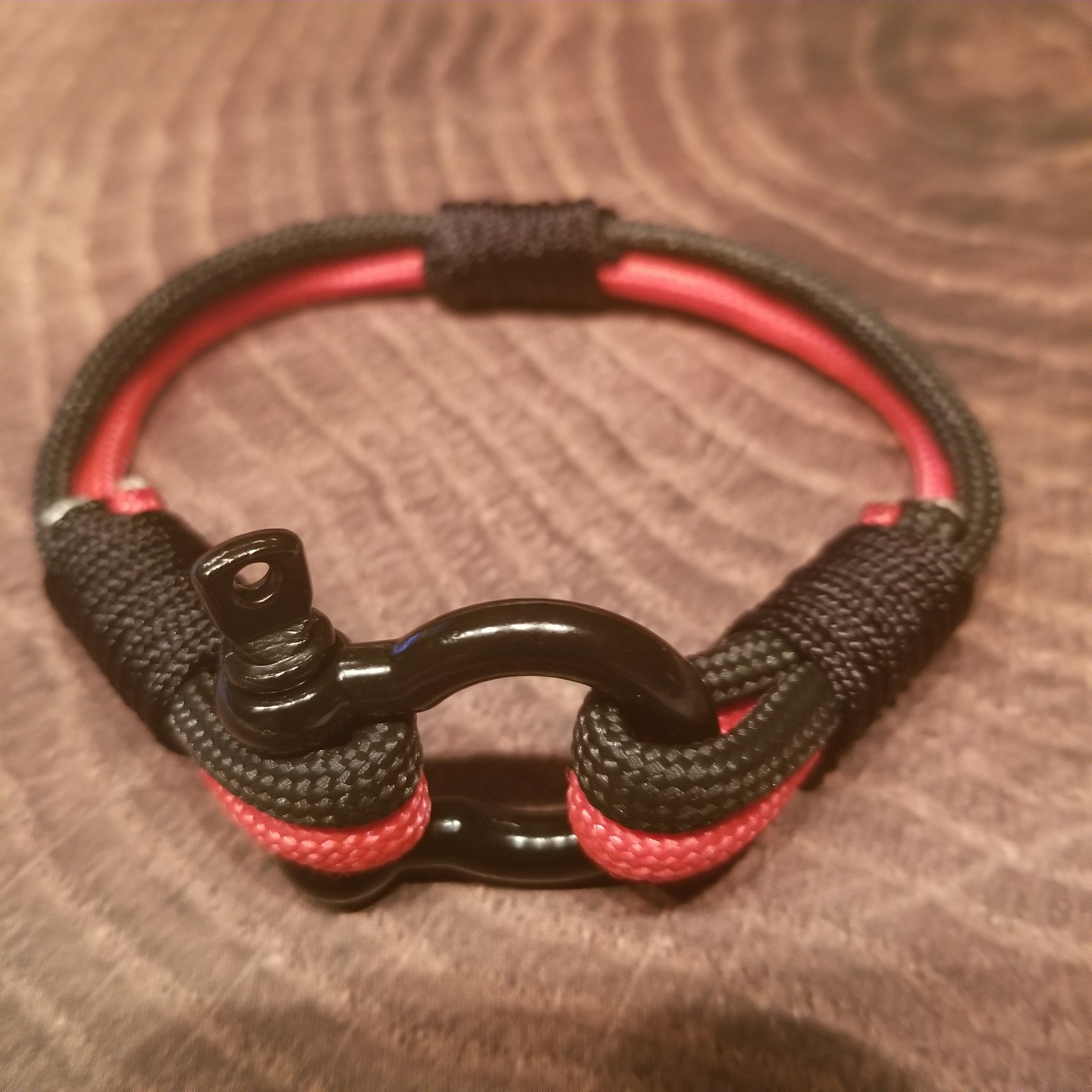 Paracord Bracelet Shackle Handmade Etsy UK