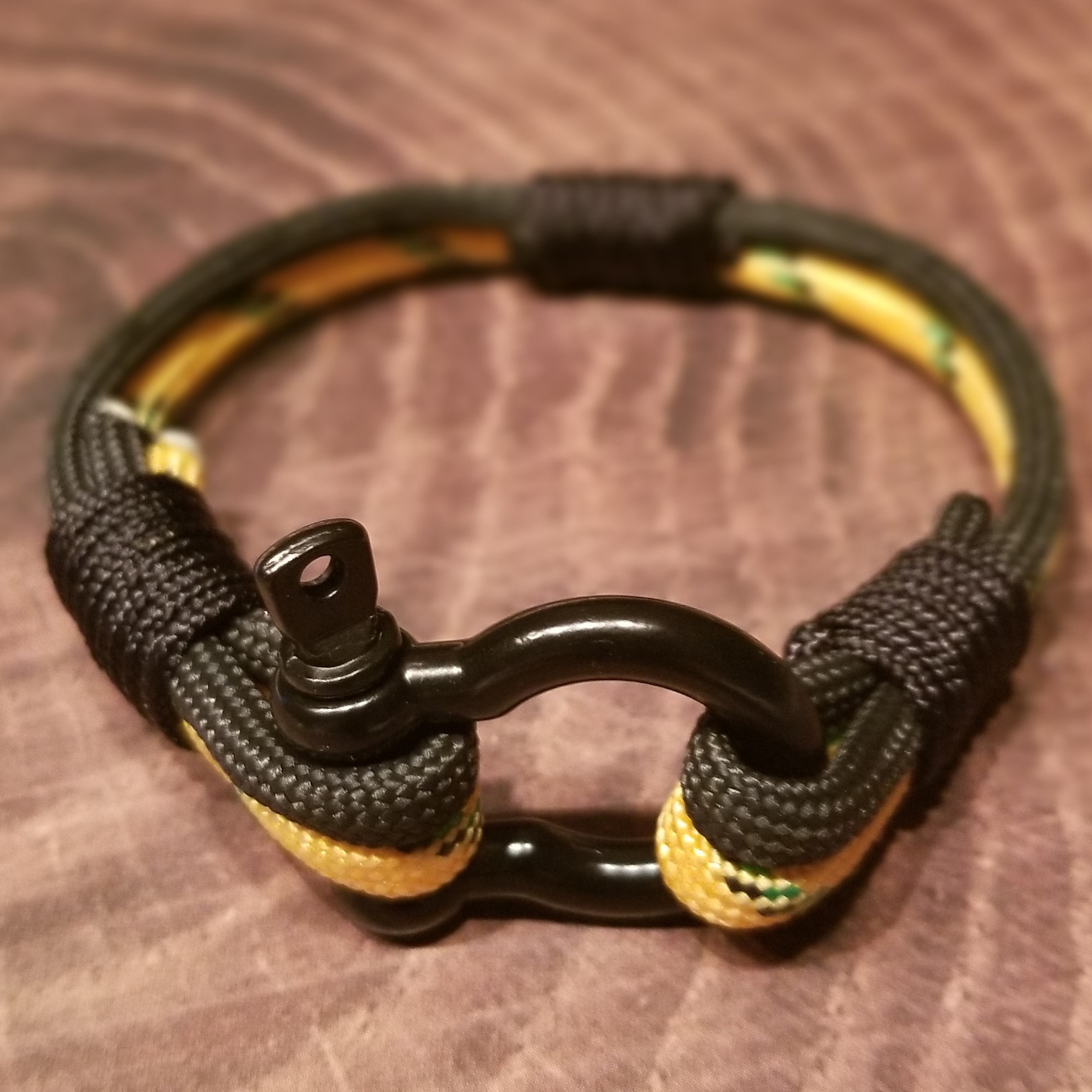 Paracord Bracelet Shackle Handmade Etsy Sweden