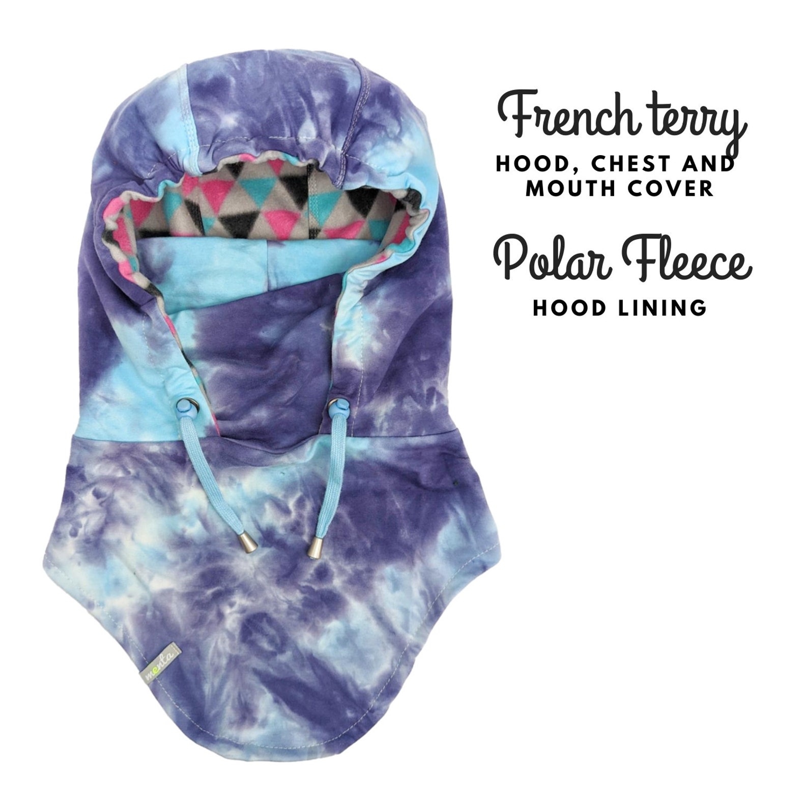 Menta Snow Hoodie Helmet Compatible Hood Hat DIY PDF Sewing Etsy